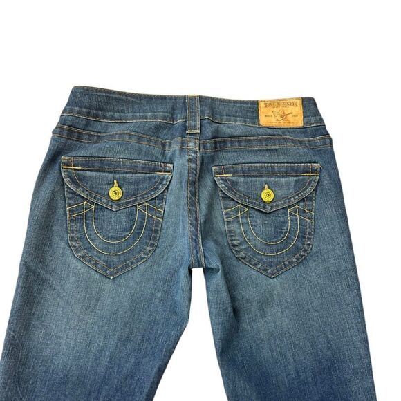 TRUE RELIGION World Tour Jeans Bootcut Size 28 - Picture 6 of 6